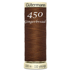 Haberdashery - Gütermann Sew-all thread 100m - Beige/Brown