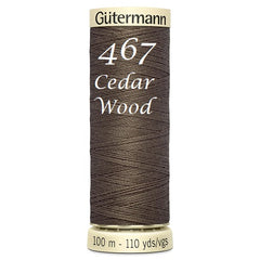 Haberdashery - Gütermann Sew-all thread 100m - Beige/Brown