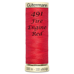 Haberdashery - Gütermann Sew-all thread 100m - Red/Pink