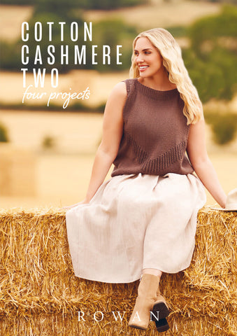 Book - Cotton Cashmere Two - four projects - by Rowan