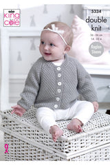 King Cole Comfort DK Pattern 5334 - Cardigans & Sweater