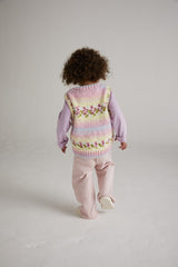 Hayfield Baby Blossom Chunky Pattern 5571 - Petal Sweater Vest