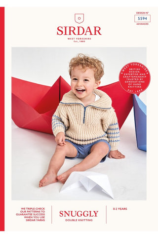 Sirdar Snuggly DK Pattern 5594 - Sweater