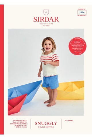 Sirdar Snuggly DK Pattern 5596 - Top