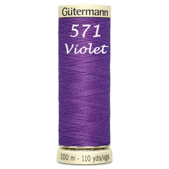 Haberdashery - Gütermann Sew-all thread 100m - Purple/Blue