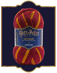 HARRY POTTER™ SELF-STRIPING SCARF YARN BY SIRDAR