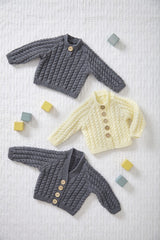King Cole Comfort Aran Pattern 6016 - Cardigans & Sweater