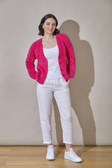 King Cole Truffle Glitz Pattern 6052 - Top & Cardigan