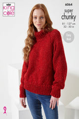 King Cole Celestial Super Chunky Pattern 6064 - Sweaters