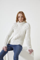 King Cole Celestial Super Chunky Pattern 6066 - Sweaters & Hat