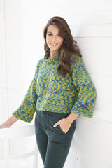 King Cole Jitterbug DK Pattern 6141 - Cardigan & Sweater