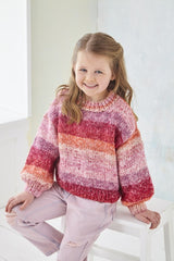 King Cole Hedgerow Chunky Pattern 6198 - Jacket & Sweater