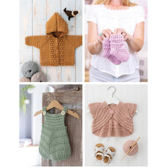 Timeless Textured Baby Crochet Book by Vita Apala