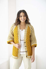 King Cole Big Value Super Chunky Pattern 6219 - Sweater & Cardigan