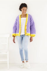 King Cole Toastie Super Chunky Pattern 6231 - Sweater & Cardigan
