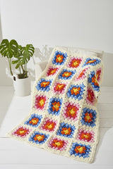 King Cole Toastie Super Chunky Pattern 6234 - Crochet Blankets