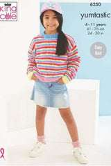 King Cole Yumtastic Pattern 6250 - Sweater & Accessories