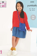 King Cole Yumtastic Pattern 6252 - Sweaters & Bag