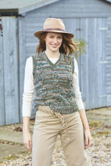 King Cole Homespun Prism Aran Pattern 6310 - Tank & Cardigan