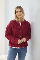 King Cole Big Value Super Chunky Tweed Pattern 6361 - Sweater & Cardigan