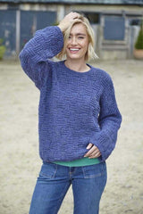 King Cole Homespun Aran Pattern 6422 - Sweaters