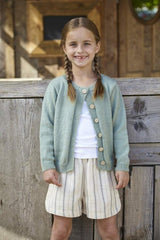 King Cole Cherished Baby 4ply Pattern 6434 - Cardigan & Top