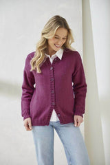 King Cole Luxury Merino DK Pattern 6437 - Sweater & Cardigan