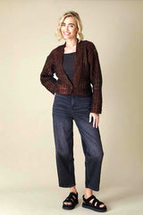 King Cole Firefly Aran Pattern 6446 - Sweater & Cardigan