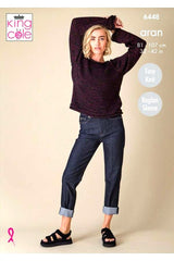 King Cole Firefly Aran Pattern 6448 - Sweaters