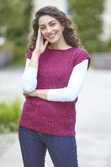 King Cole Eternity DK Pattern 6452 - Sweater & Top