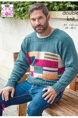 King Cole Eternity DK Pattern 6457 - Sweaters
