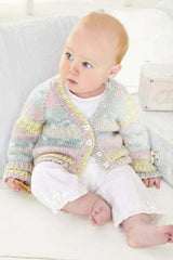 King Cole Fjord Baby DK Pattern 6466 - Cardigans