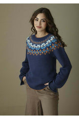 King Cole Finesse Cotton Silk DK Pattern 6473 - Sweater & Cardigan