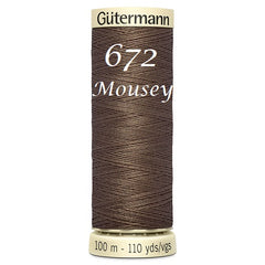 Haberdashery - Gütermann Sew-all thread 100m - Beige/Brown