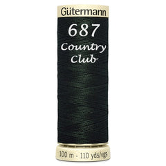 Haberdashery - Gütermann Sew-all thread 100m - Green
