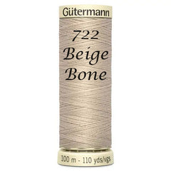 Haberdashery - Gütermann Sew-all thread 100m - Beige/Brown