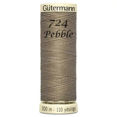 Haberdashery - Gütermann Sew-all thread 100m - Beige/Brown