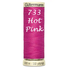 Haberdashery - Gütermann Sew-all thread 100m - Red/Pink