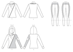 McCall’s Sewing Pattern M7482 - Ladies Jackets & Leggings