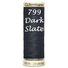 Haberdashery - Gütermann Sew-all thread 100m - Black/White/Grey/Cream/Yellow/Orange