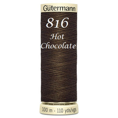 Haberdashery - Gütermann Sew-all thread 100m - Beige/Brown