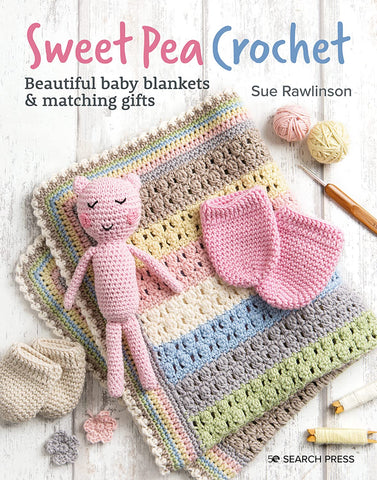Sweet Pea Crochet Book - by Sue Rawlinson