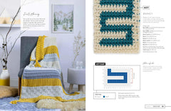 Book - Mix and Match Modern Crochet Blankets - by Esme Crick