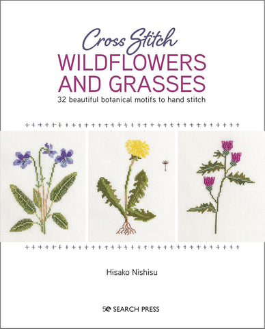 Book - Cross Stitch Wildflowers and Grasses by Hisako Nishisu