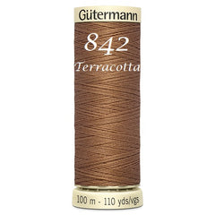 Haberdashery - Gütermann Sew-all thread 100m - Beige/Brown