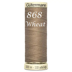 Haberdashery - Gütermann Sew-all thread 100m - Beige/Brown