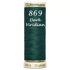 Haberdashery - Gütermann Sew-all thread 100m - Green