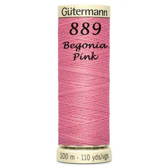 Haberdashery - Gütermann Sew-all thread 100m - Red/Pink