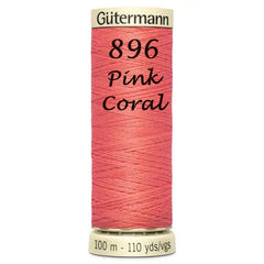 Haberdashery - Gütermann Sew-all thread 100m - Red/Pink
