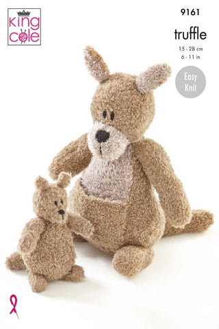 King Cole Truffle Pattern 9161 - Kangaroo & Joey